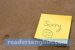 apology Urdu meaning