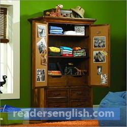 armoire Urdu meaning