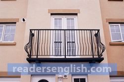 balcony Urdu meaning