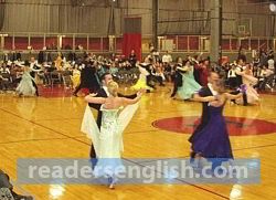 ballroom Urdu meaning