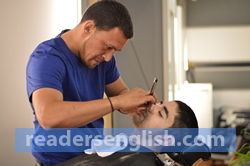 Barber Urdu meaning