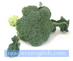 broccoli Urdu meaning