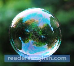 bubble Urdu meaning