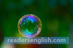 bubble Urdu meaning