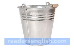 bucket Urdu meaning