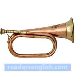 bugle Urdu meaning