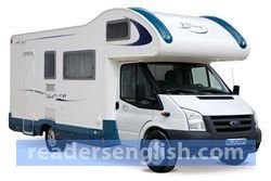 camper Urdu meaning