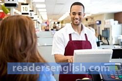 cashier Urdu meaning