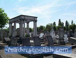 cemetery Urdu meaning