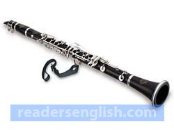 clarinet Urdu meaning