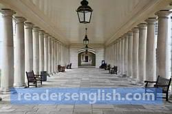 colonnade Urdu meaning