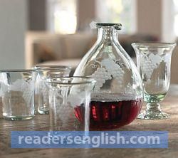 decanter Urdu meaning