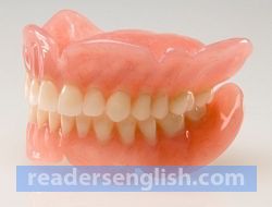 denture Urdu meaning