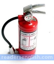 extinguisher Urdu meaning