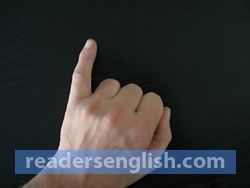 finger Urdu meaning