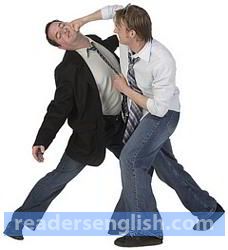 fistfight Urdu meaning