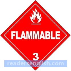 flammable Urdu meaning