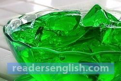 gelatin Urdu meaning