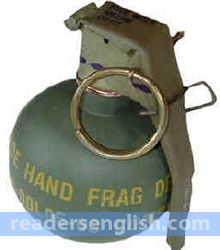 grenade Urdu meaning