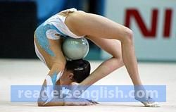 gymnast Urdu meaning