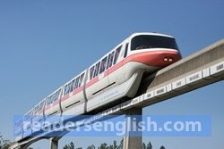 monorail Urdu meaning