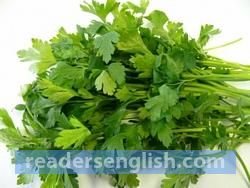 parsley Urdu meaning