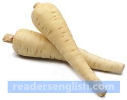 parsnip Urdu meaning