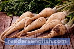 parsnip Urdu meaning