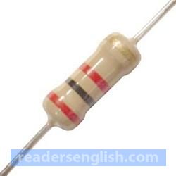 resistor Urdu meaning