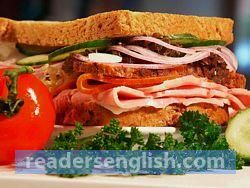 sandwich Urdu meaning