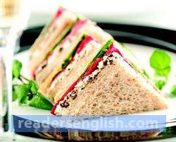 sandwich Urdu meaning