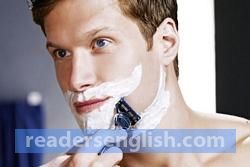 shaving Urdu meaning