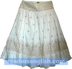 skirt Urdu meaning