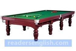 snooker Urdu meaning