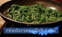 spinach Urdu meaning