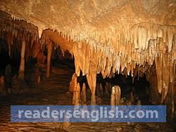 stalactite Urdu meaning