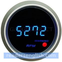 tachometer Urdu meaning