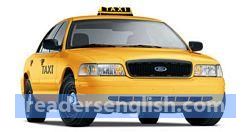 taxi Urdu meaning