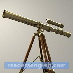 telescope Urdu meaning