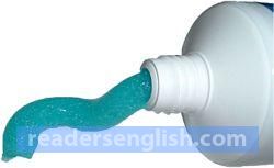 toothpaste Urdu meaning