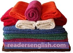 towel Urdu meaning