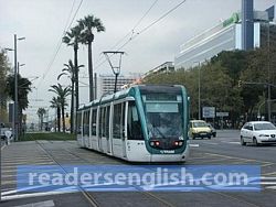 tramcar Urdu meaning