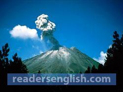 volcano Urdu meaning