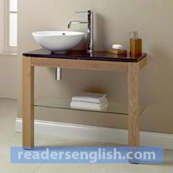 washstand Urdu meaning