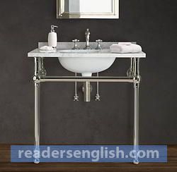 washstand Urdu meaning