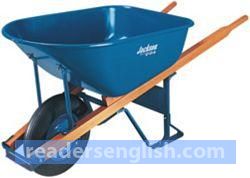 wheelbarrow Urdu meaning